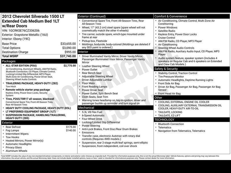 2012 Chevrolet Silverado 1500 
