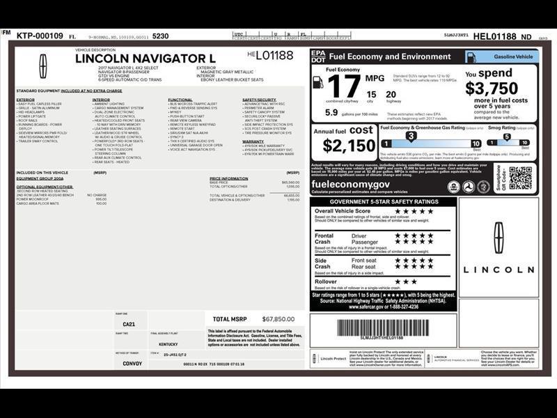 Lincoln Navigator L  2017