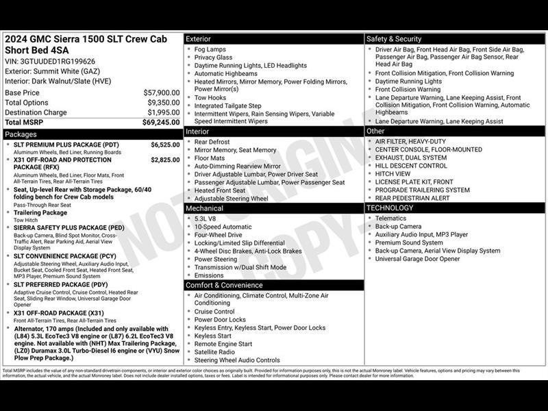 2024 GMC Sierra 1500 