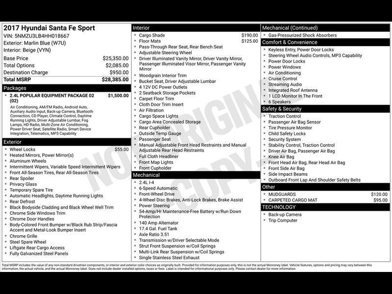 Hyundai Santa Fe Sport 2.4 FWD 2017