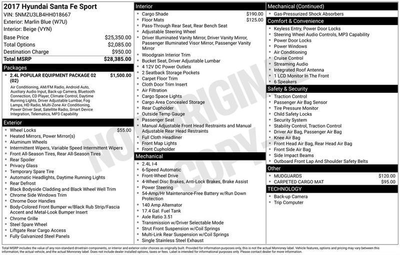 Hyundai Santa Fe Sport 2.4 FWD 2017