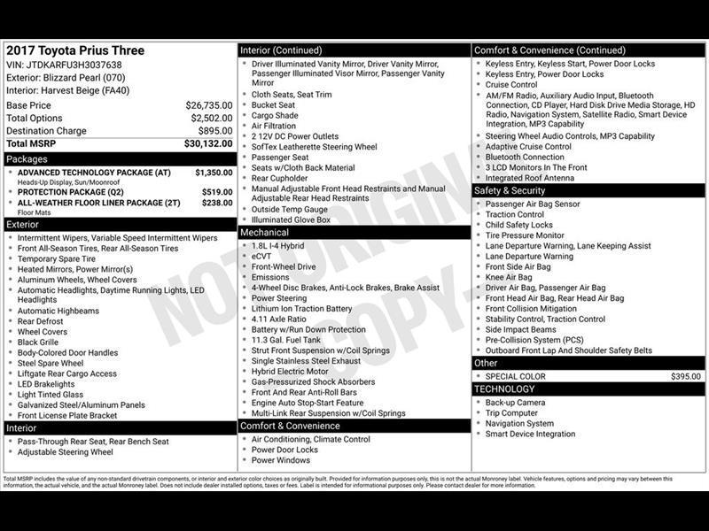 Toyota Prius Two Eco 2017