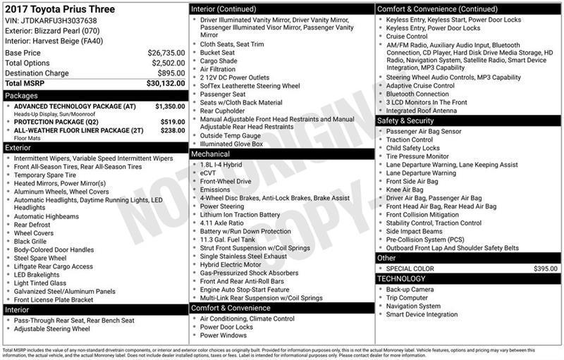 Toyota Prius Two Eco 2017
