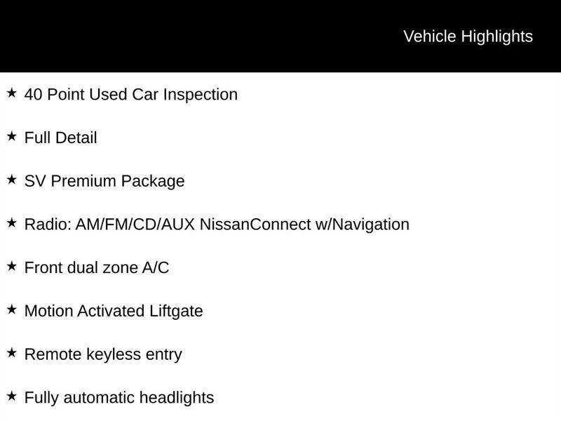 Nissan Rogue SV AWD 2017