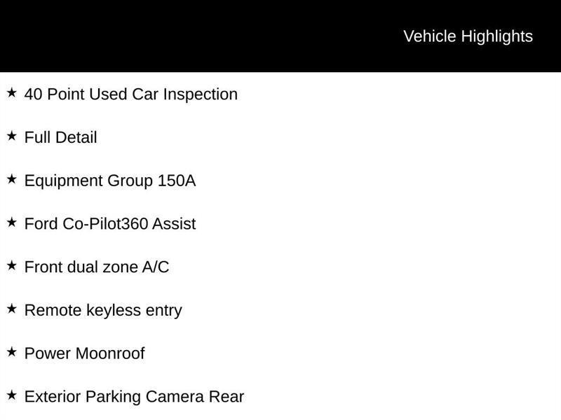Ford Fusion SE 2020