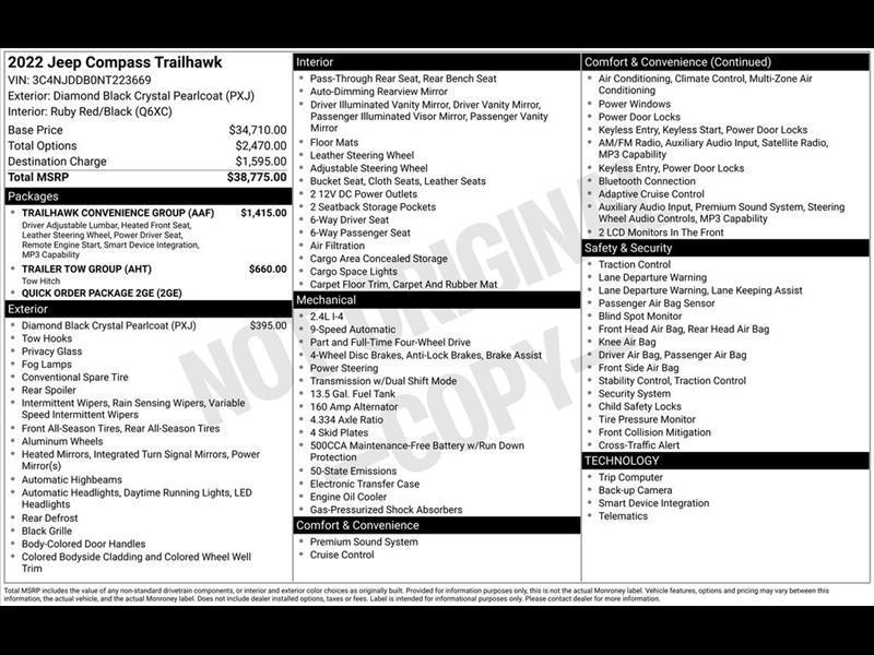 Jeep Compass Trailhawk 4WD 2022
