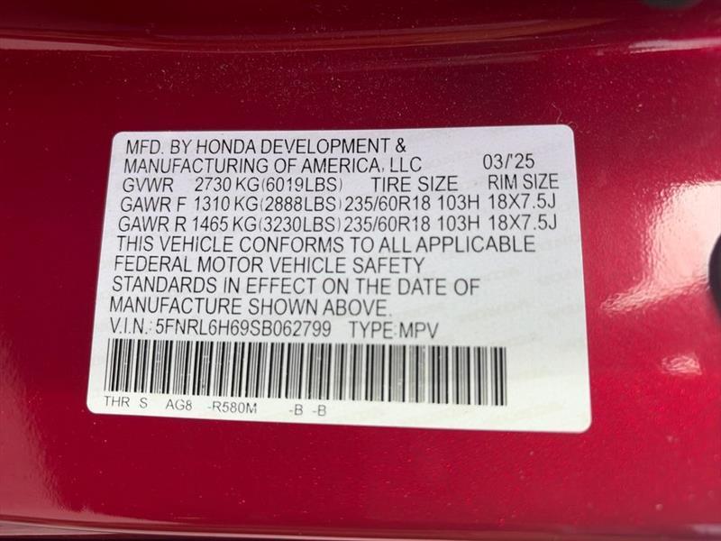Honda Odyssey EX-L 2025