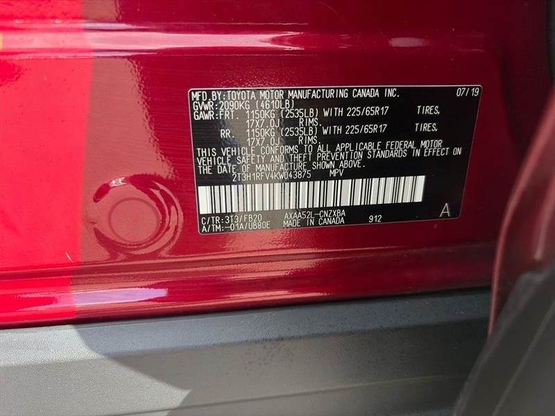 Toyota RAV4 LE 2019