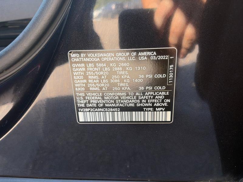Volkswagen Atlas SEL 4MOTION 2022