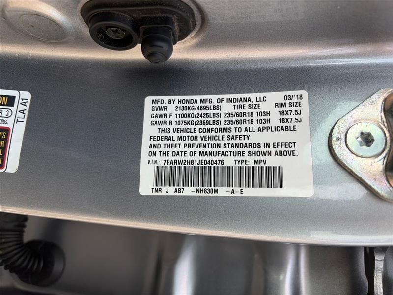 Honda CR-V EX-L AWD 2018