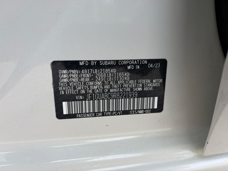 Subaru Impreza Base 5-Door 2024