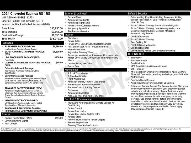 2024 Chevrolet Equinox RS