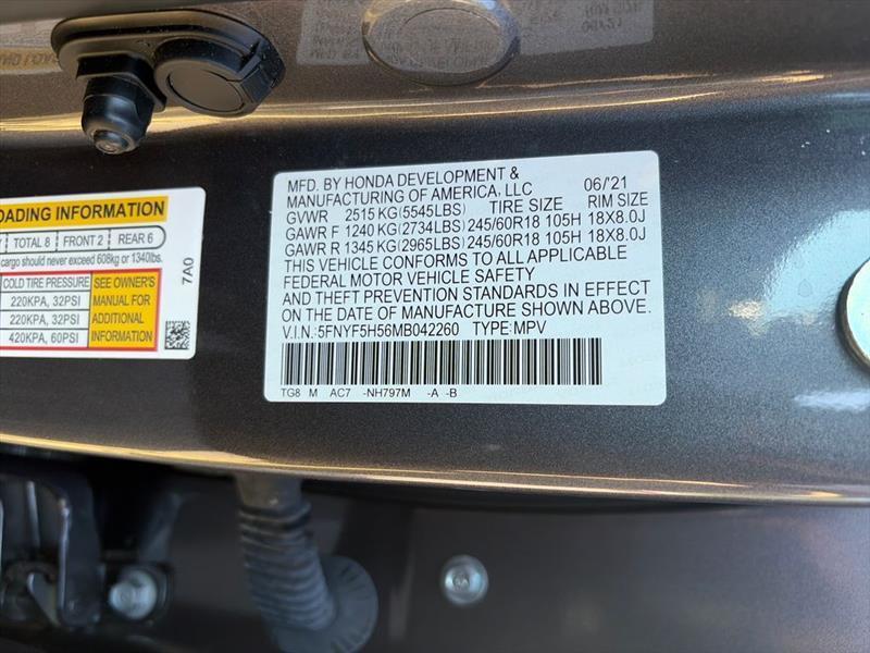 Honda Pilot EXL 2WD 2021