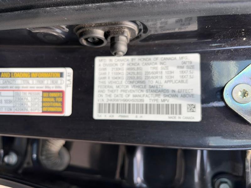 Honda CR-V Touring 2WD 2019