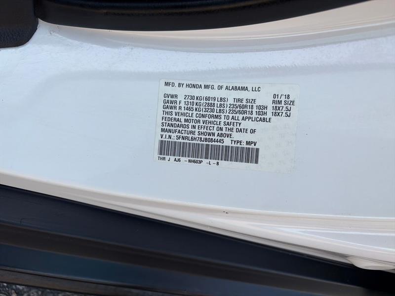 Honda Odyssey EX-L 2018