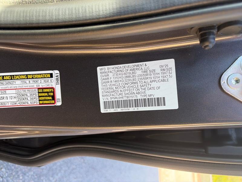 Honda Odyssey Touring 2026