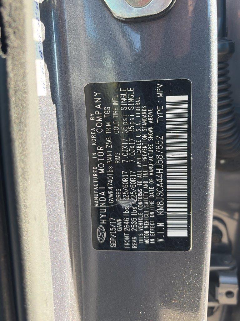 Hyundai Tucson SE AWD 2017