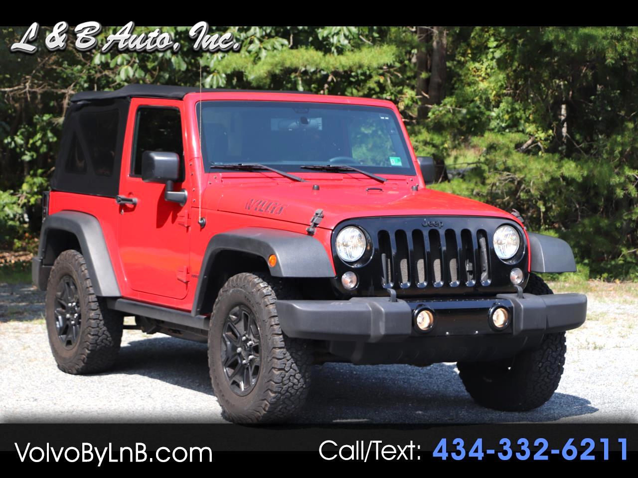 2016 Jeep Wrangler Sport 4WD