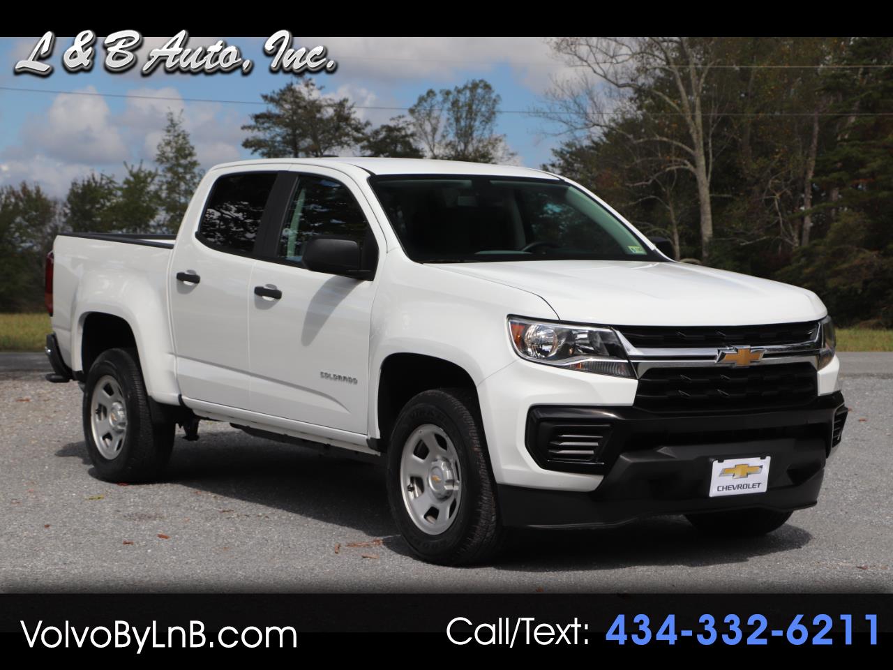 2021 Chevrolet Colorado Work Truck Crew Cab Long Box 2WD