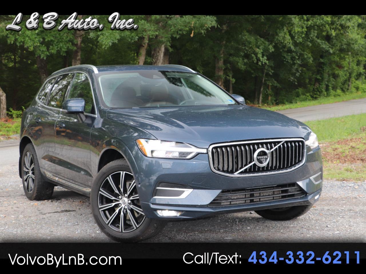 Denim Blue Metallic 2018 Volvo XC60 SUV / Crossover All-Wheel Drive 8-Speed Automatic