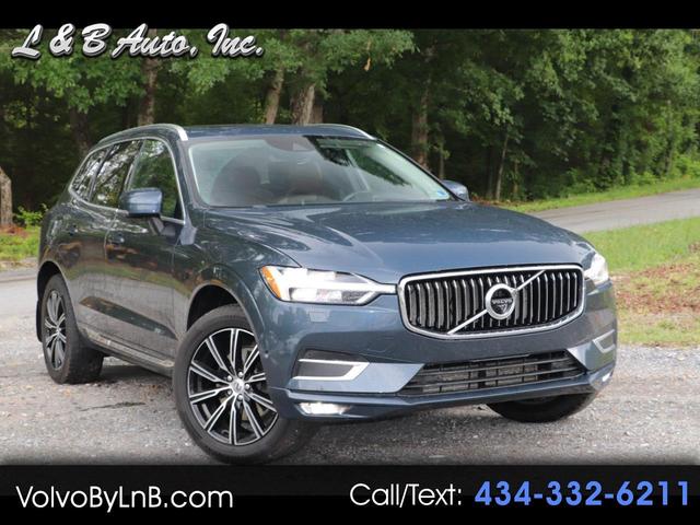 Denim Blue Metallic 2018 Volvo XC60 SUV / Crossover All-Wheel Drive 8-Speed Automatic