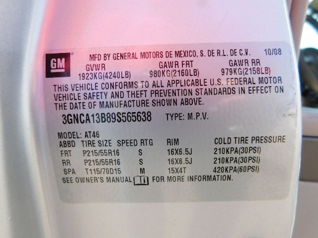 Chevrolet HHR FWD 4dr LS 2009