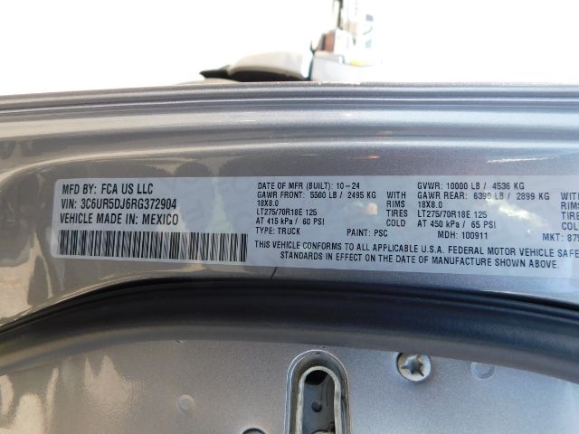 RAM 2500 Big Horn 4x4 Crew Cab 6'4" Box 2024