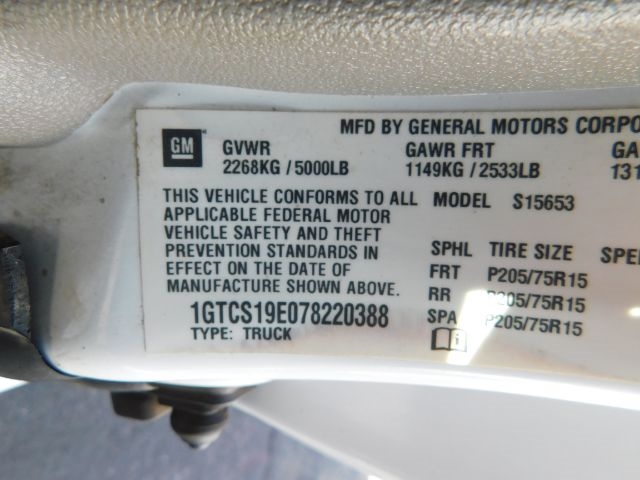 GMC Canyon 2WD Ext Cab 125.9" Work Truck 2007