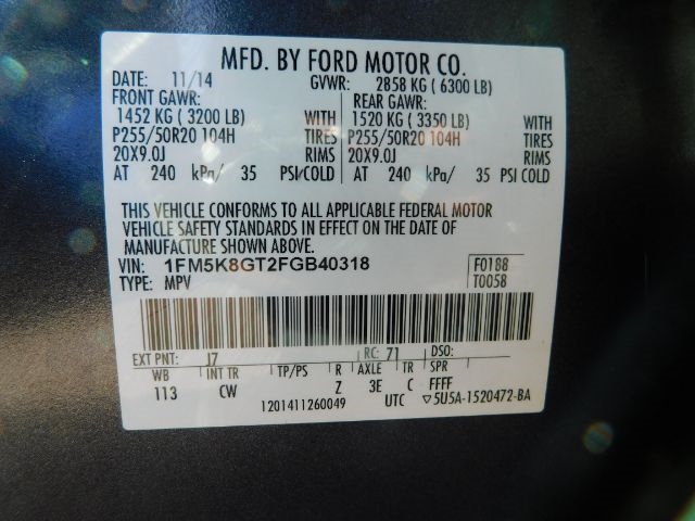 Ford Explorer 4WD 4dr Sport 2015