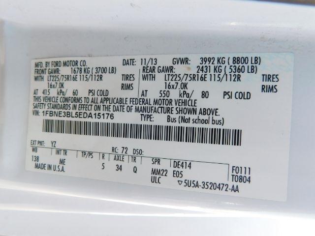 Ford Econoline Wagon E-350 Super Duty XL 2014