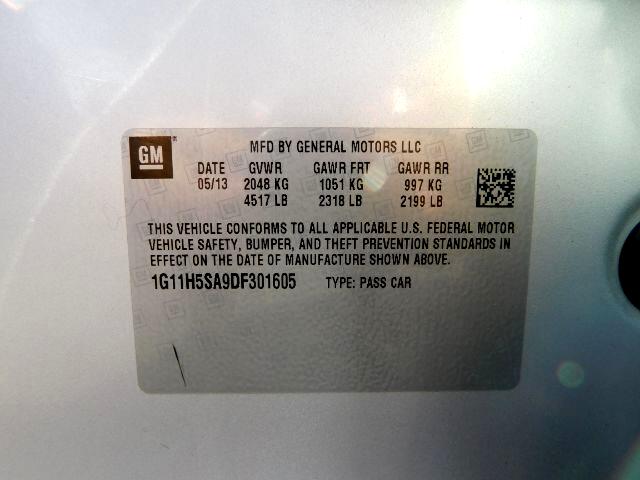 Chevrolet Malibu 4dr Sdn LTZ w/1LZ 2013