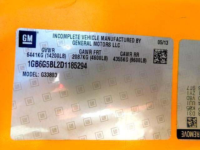 Chevrolet Express Commercial Cutaway 4500 Van 159" Diesel 2013