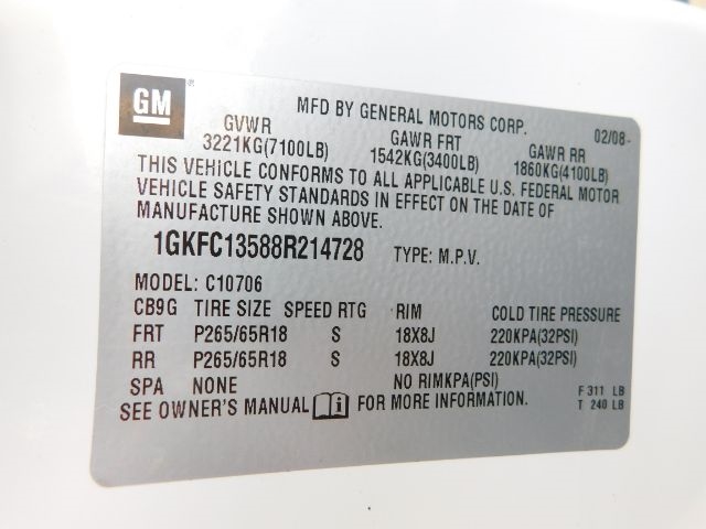 GMC Yukon Hybrid 2WD 4dr 2008