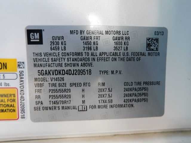 Buick Enclave AWD 4dr Premium 2013