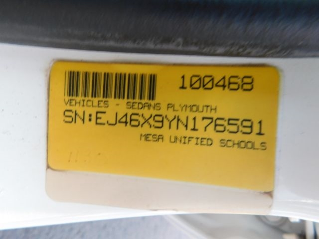 Plymouth Breeze 4dr Sdn 2000