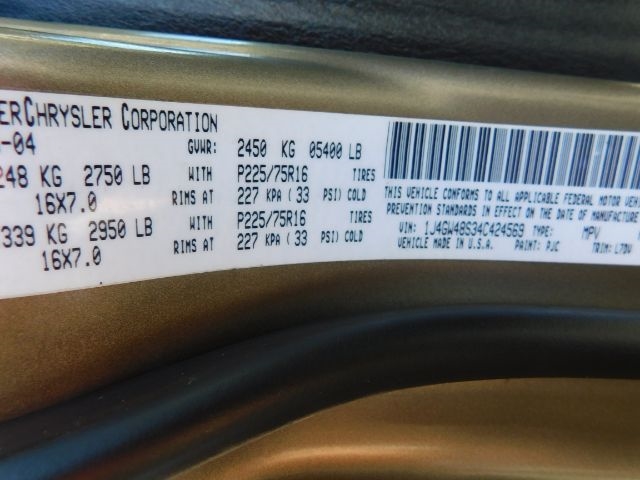 Jeep Grand Cherokee 4dr Laredo 4WD 2004