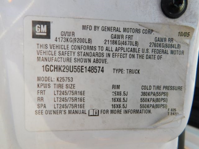 Chevrolet Silverado 2500HD Ext Cab 143.5" WB 4WD Work Truck 2006