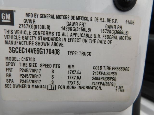 Chevrolet Silverado 1500 Reg Cab 119.0" WB 2WD Work Truck 2006