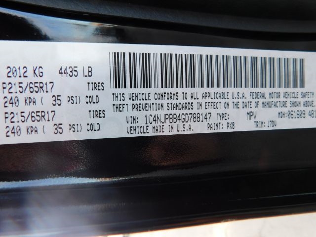 Jeep Patriot FWD 4dr 75th Anniversary 2016