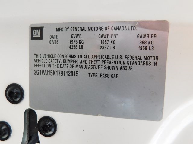 Chevrolet Monte Carlo 2dr Cpe LS 2007