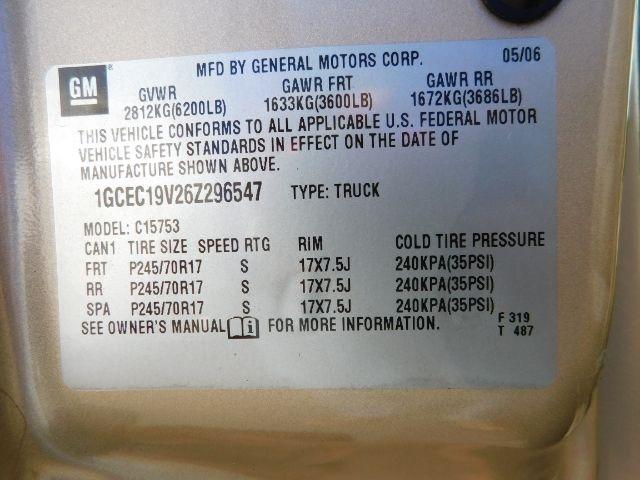 Chevrolet Silverado 1500 Ext Cab 143.5" WB 2WD Work Truck 2006