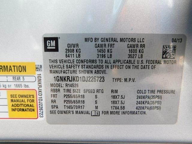 Chevrolet Traverse FWD 4dr LT w/2LT 2013