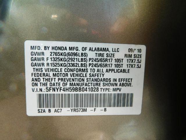 Honda Pilot 4WD 4dr EX-L 2011