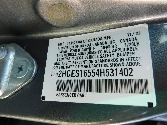 Honda Civic 4dr Sdn LX Auto 2004