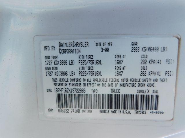 Dodge Ram 1500 2dr Reg Cab 119" WB 4WD 2001