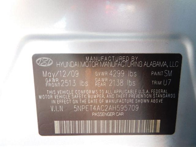 Hyundai Sonata 4dr Sdn I4 Auto GLS PZEV 2010