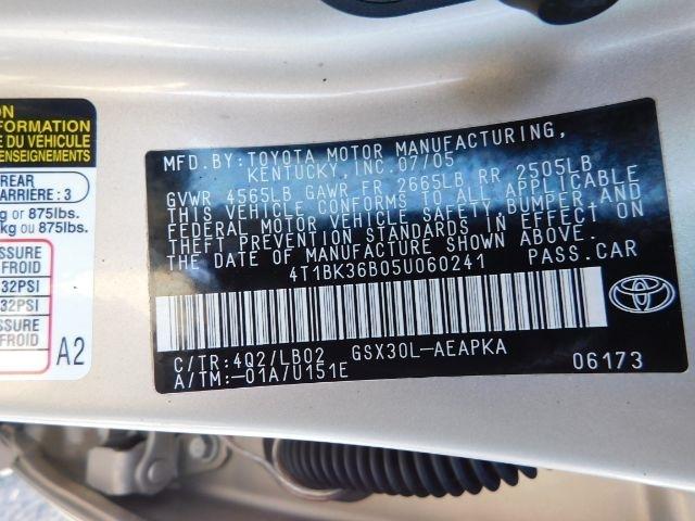 Toyota Avalon 4dr Sdn Touring (Natl) 2005