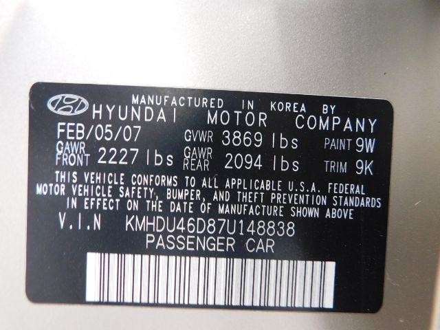 Hyundai Elantra 4dr Sdn Manual GLS *Ltd Avail* 2007