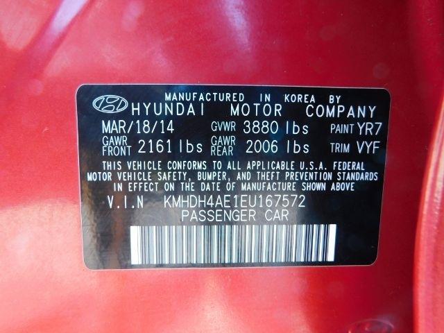Hyundai Elantra 4dr Sdn Auto SE (Ulsan Plant) 2014