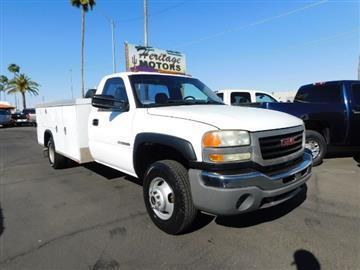 2005 GMC Sierra 3500 Reg Cab 161.5" WB, 84.9" CA WT